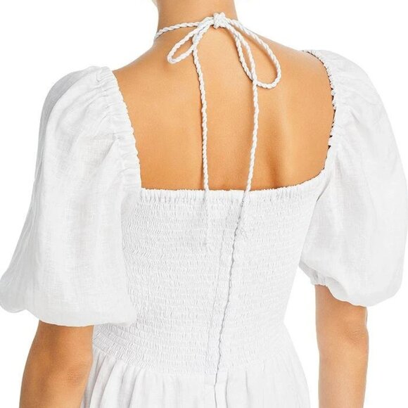 Faithfull the Brand White Maxi Dress - Picture 3 of 5